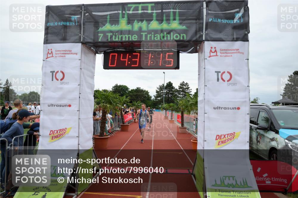 15.06.2025 - 7 Türme Triathlon Michael Strokosch http://msf.ph/oto/7996040 15.06.2025 14:31:14 Ziel 384, 568 meine-sportfotos.de