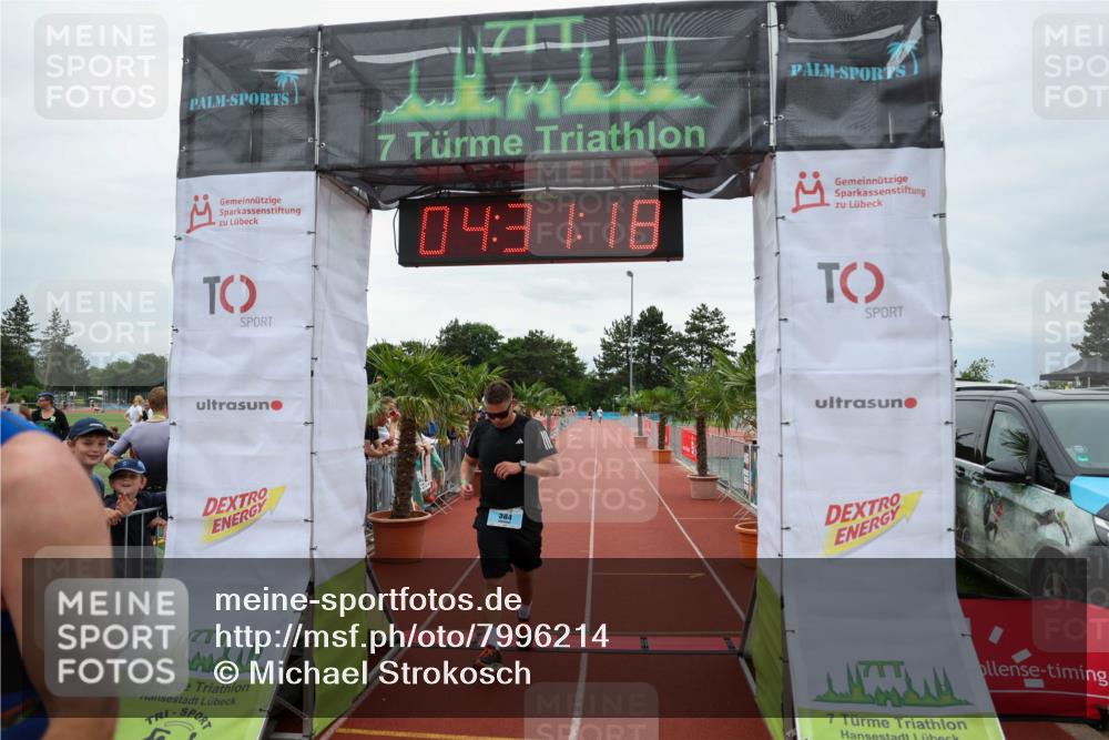 15.06.2025 - 7 Türme Triathlon Michael Strokosch http://msf.ph/oto/7996214 15.06.2025 14:31:18 Ziel 384, 568 meine-sportfotos.de