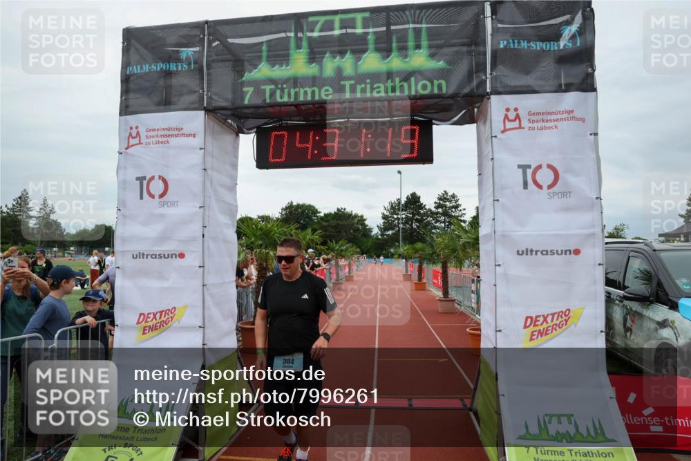 15.06.2025 - 7 Türme Triathlon Michael Strokosch http://msf.ph/oto/7996261 15.06.2025 14:31:19 Ziel 384, 568 meine-sportfotos.de