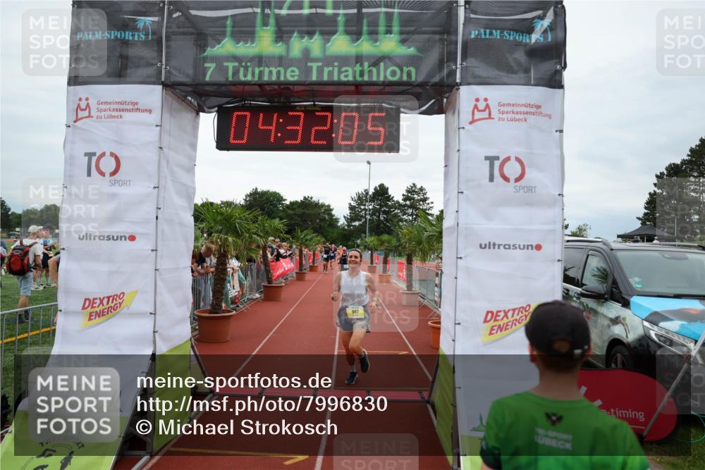 15.06.2025 - 7 Türme Triathlon Michael Strokosch http://msf.ph/oto/7996830 15.06.2025 14:32:05 Ziel 376, 967 meine-sportfotos.de