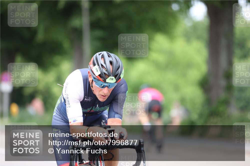 15.06.2025 - 7 Türme Triathlon Yannick Fuchs http://msf.ph/oto/7996877 15.06.2025 13:12:09 Radfahren 555 meine-sportfotos.de