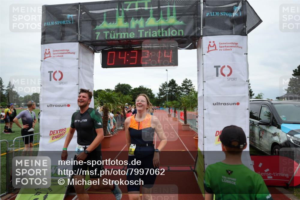 15.06.2025 - 7 Türme Triathlon Michael Strokosch http://msf.ph/oto/7997062 15.06.2025 14:32:14 Ziel 376, 492, 500, 914 meine-sportfotos.de