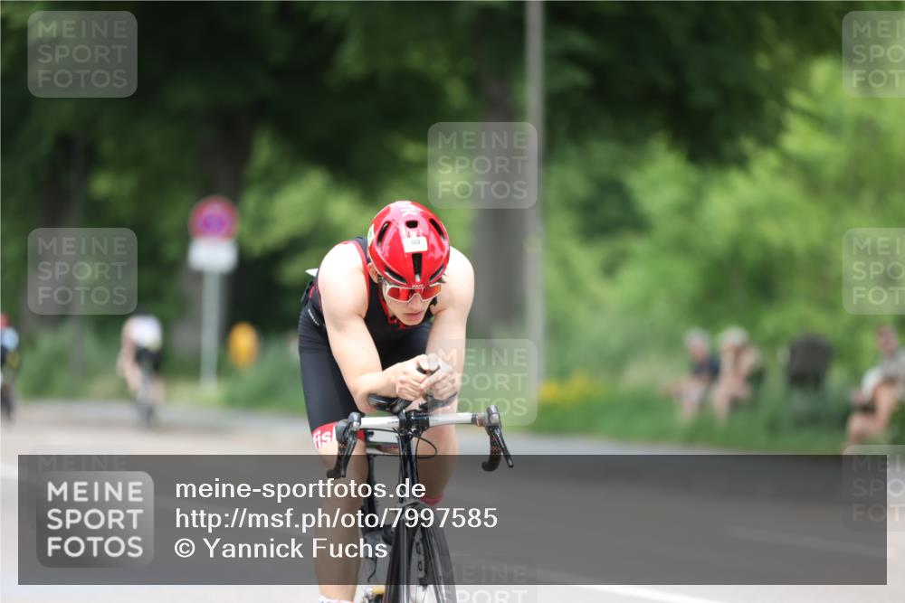 15.06.2025 - 7 Türme Triathlon Yannick Fuchs http://msf.ph/oto/7997585 15.06.2025 13:12:49 Radfahren 363, 630 meine-sportfotos.de