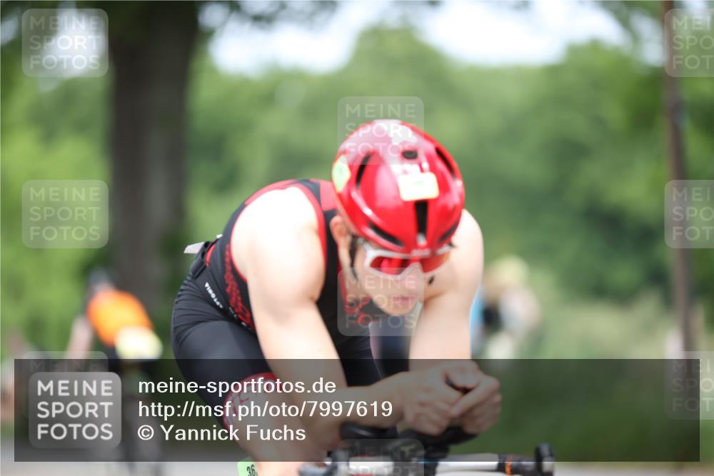 15.06.2025 - 7 Türme Triathlon Yannick Fuchs http://msf.ph/oto/7997619 15.06.2025 13:12:50 Radfahren 363, 630 meine-sportfotos.de