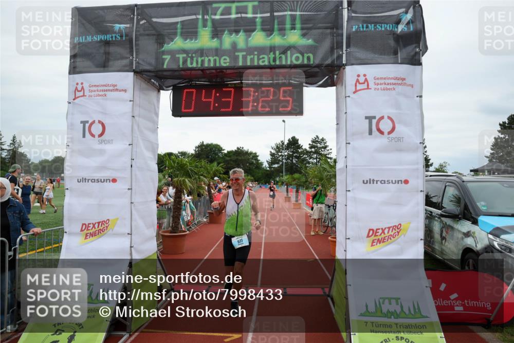 15.06.2025 - 7 Türme Triathlon Michael Strokosch http://msf.ph/oto/7998433 15.06.2025 14:33:24 Ziel 577 meine-sportfotos.de