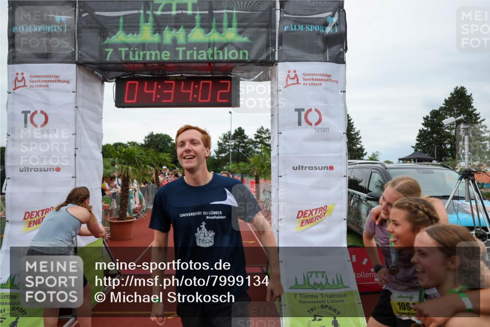 15.06.2025 - 7 Türme Triathlon Michael Strokosch http://msf.ph/oto/7999134 15.06.2025 14:34:01 Ziel 379, 598, 668 meine-sportfotos.de