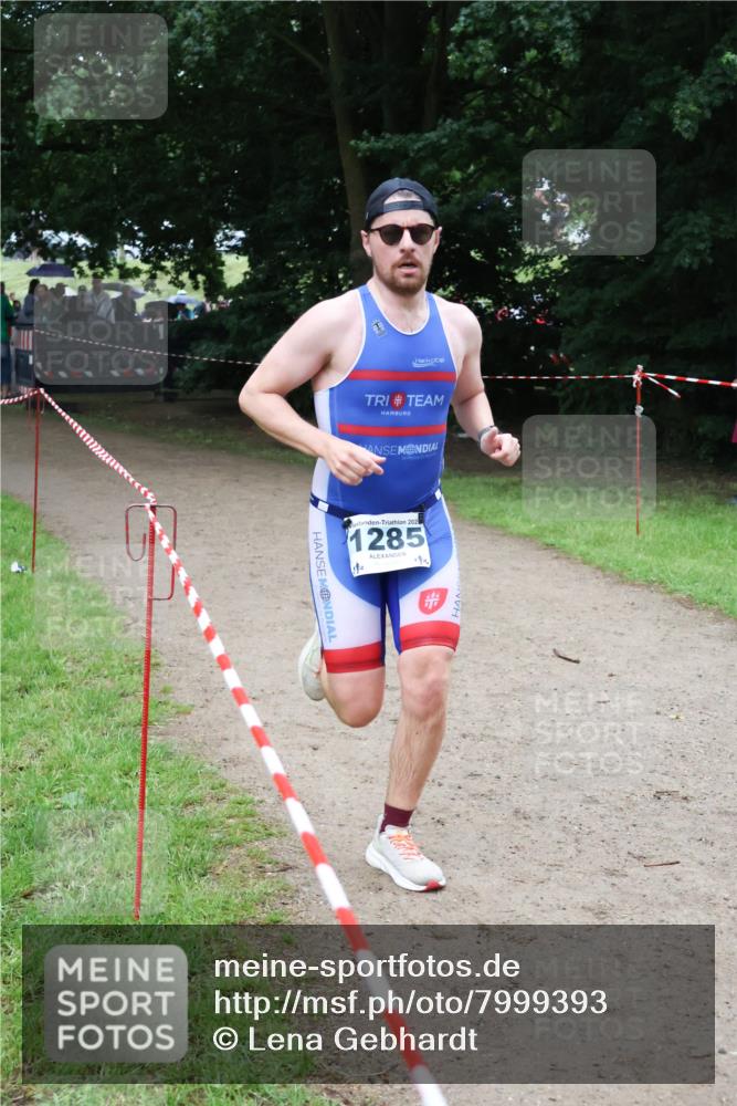 21.06.2025 - 27. Vierlanden-Triathlon Lena Gebhardt http://msf.ph/oto/7999393 15.06.2025 14:00:36 Laufen 202, 1285, 14 meine-sportfotos.de