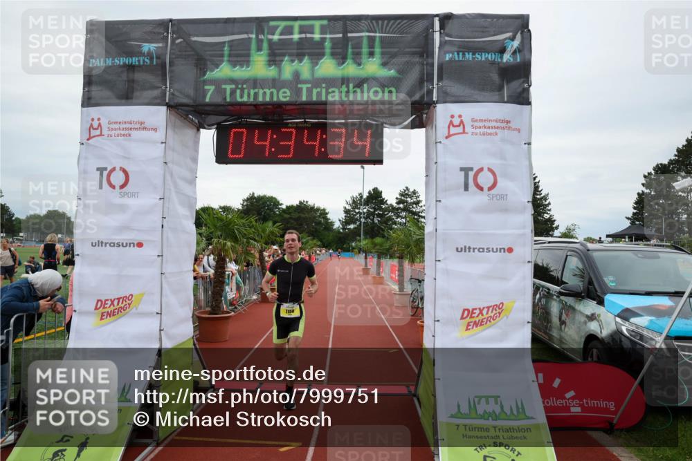 15.06.2025 - 7 Türme Triathlon Michael Strokosch http://msf.ph/oto/7999751 15.06.2025 14:34:34 Ziel 1158 meine-sportfotos.de