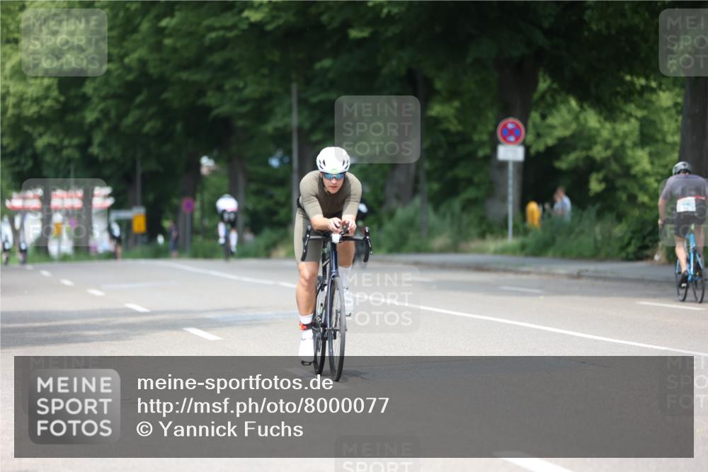 15.06.2025 - 7 Türme Triathlon Yannick Fuchs http://msf.ph/oto/8000077 15.06.2025 12:23:49 Radfahren 284, 594 meine-sportfotos.de