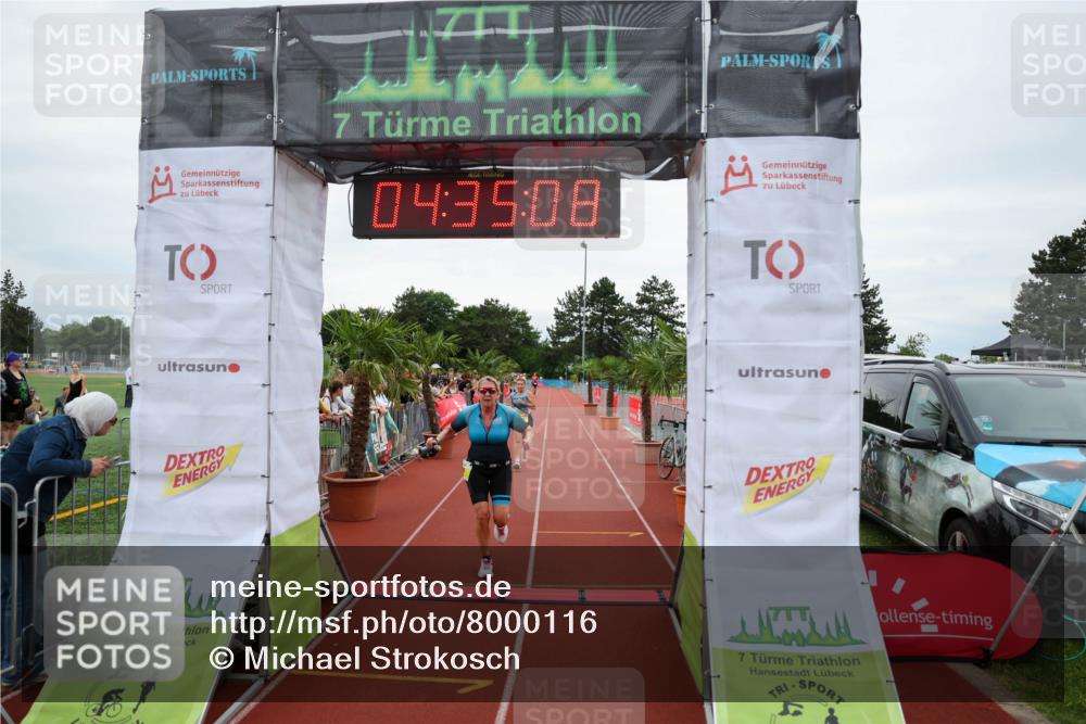 15.06.2025 - 7 Türme Triathlon Michael Strokosch http://msf.ph/oto/8000116 15.06.2025 14:35:08 Ziel 748, 783 meine-sportfotos.de