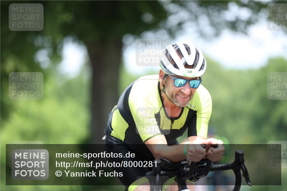 15.06.2025 - 7 Türme Triathlon Yannick Fuchs http://msf.ph/oto/8000281 15.06.2025 12:24:52 Radfahren 203, 339, 499 meine-sportfotos.de