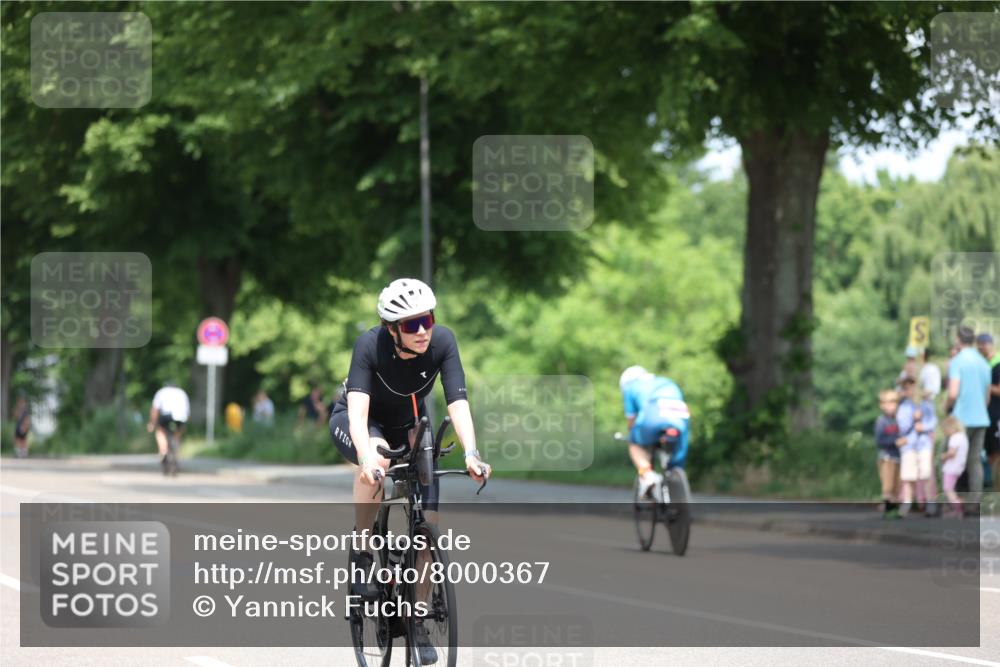 15.06.2025 - 7 Türme Triathlon Yannick Fuchs http://msf.ph/oto/8000367 15.06.2025 12:25:00 Radfahren 327, 372 meine-sportfotos.de