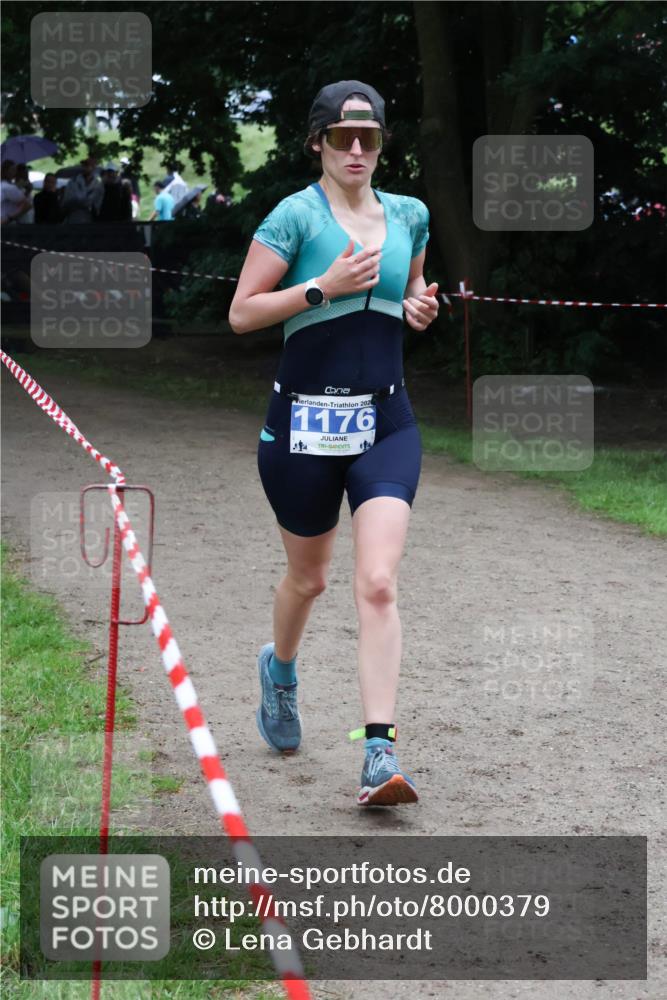 21.06.2025 - 27. Vierlanden-Triathlon Lena Gebhardt http://msf.ph/oto/8000379 15.06.2025 14:02:18 Laufen 202, 1176 meine-sportfotos.de