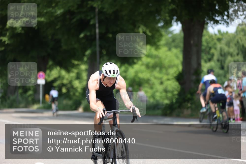15.06.2025 - 7 Türme Triathlon Yannick Fuchs http://msf.ph/oto/8000440 15.06.2025 12:25:14 Radfahren 316, 624 meine-sportfotos.de