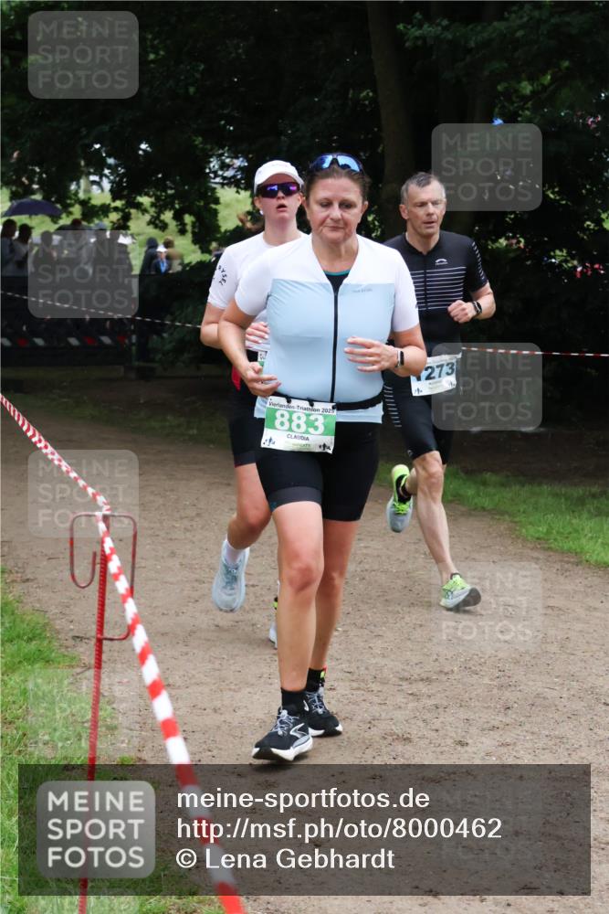 21.06.2025 - 27. Vierlanden-Triathlon Lena Gebhardt http://msf.ph/oto/8000462 15.06.2025 14:02:27 Laufen 2025, 883, 273 meine-sportfotos.de