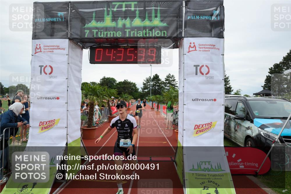 15.06.2025 - 7 Türme Triathlon Michael Strokosch http://msf.ph/oto/8000491 15.06.2025 14:35:39 Ziel 675, 864 meine-sportfotos.de