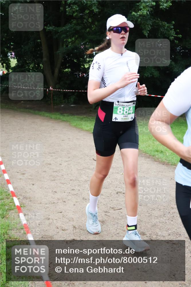 21.06.2025 - 27. Vierlanden-Triathlon Lena Gebhardt http://msf.ph/oto/8000512 15.06.2025 14:02:29 Laufen 20, 884 meine-sportfotos.de
