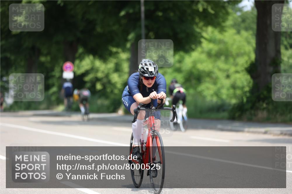 15.06.2025 - 7 Türme Triathlon Yannick Fuchs http://msf.ph/oto/8000525 15.06.2025 12:25:31 Radfahren 298 meine-sportfotos.de