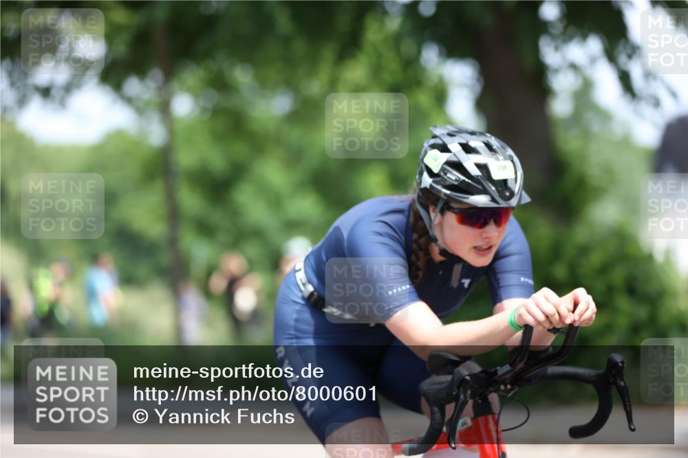 15.06.2025 - 7 Türme Triathlon Yannick Fuchs http://msf.ph/oto/8000601 15.06.2025 12:25:32 Radfahren 298 meine-sportfotos.de