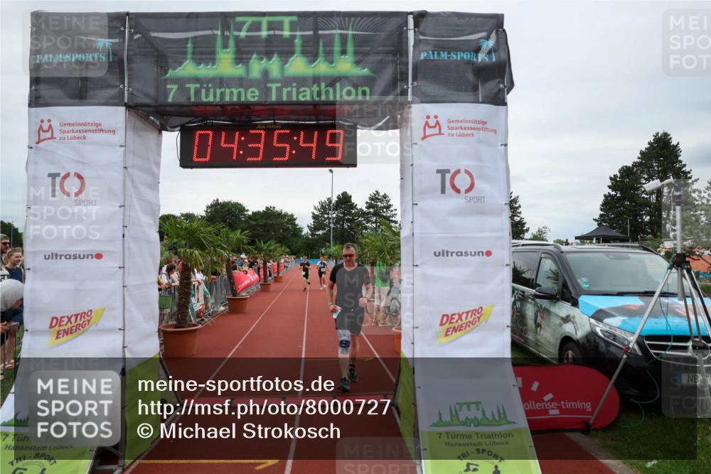15.06.2025 - 7 Türme Triathlon Michael Strokosch http://msf.ph/oto/8000727 15.06.2025 14:35:48 Ziel 448, 864, 1034 meine-sportfotos.de