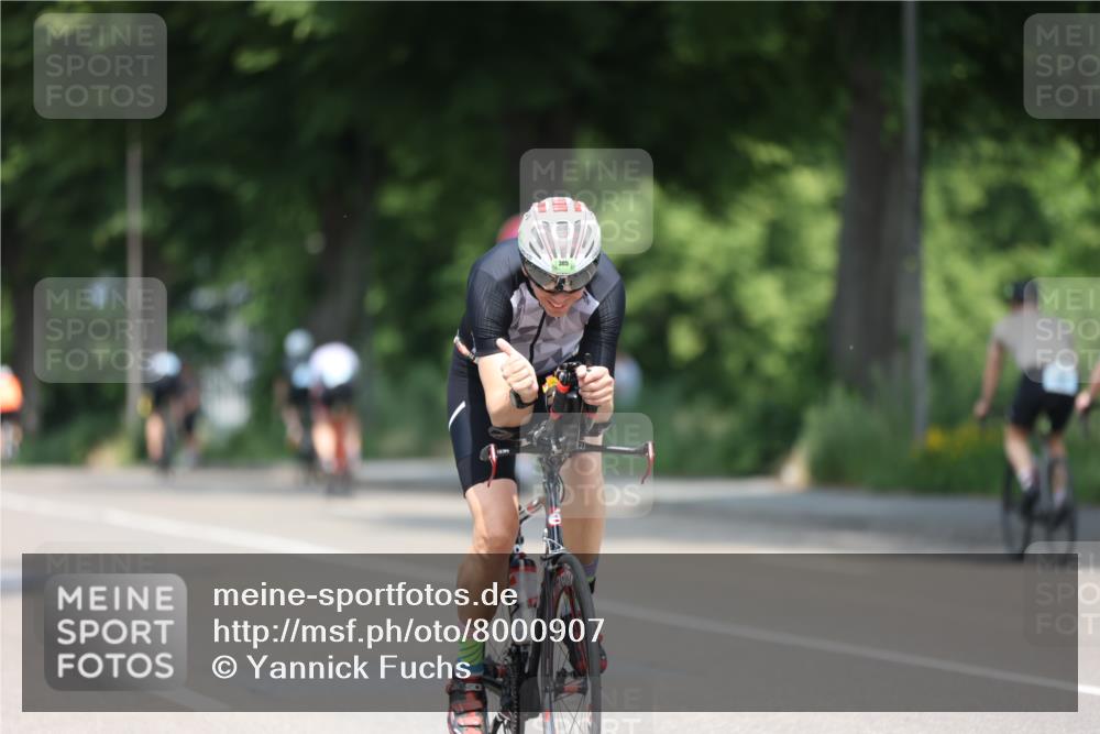 15.06.2025 - 7 Türme Triathlon Yannick Fuchs http://msf.ph/oto/8000907 15.06.2025 12:26:07 Radfahren 341 meine-sportfotos.de
