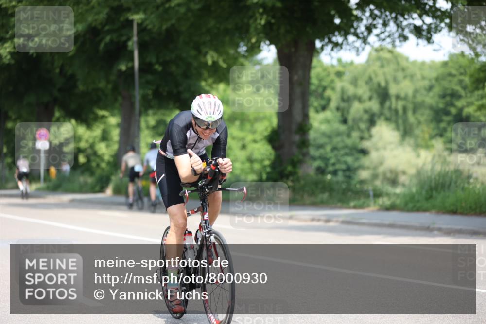 15.06.2025 - 7 Türme Triathlon Yannick Fuchs http://msf.ph/oto/8000930 15.06.2025 12:26:08 Radfahren 341, 665 meine-sportfotos.de