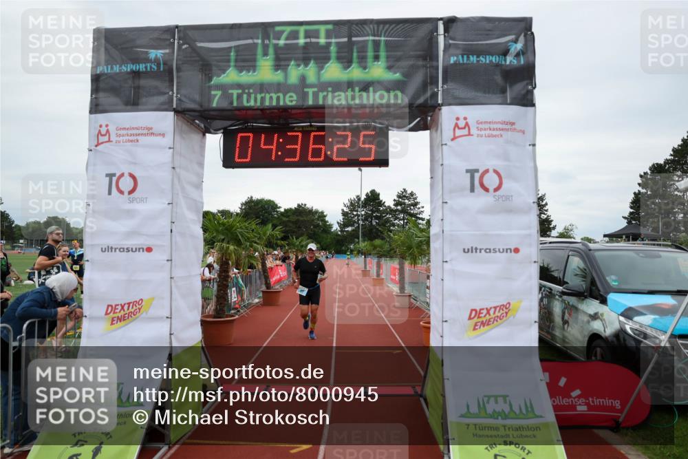 15.06.2025 - 7 Türme Triathlon Michael Strokosch http://msf.ph/oto/8000945 15.06.2025 14:36:25 Ziel 522 meine-sportfotos.de