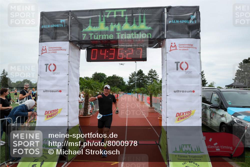 15.06.2025 - 7 Türme Triathlon Michael Strokosch http://msf.ph/oto/8000978 15.06.2025 14:36:26 Ziel 522 meine-sportfotos.de