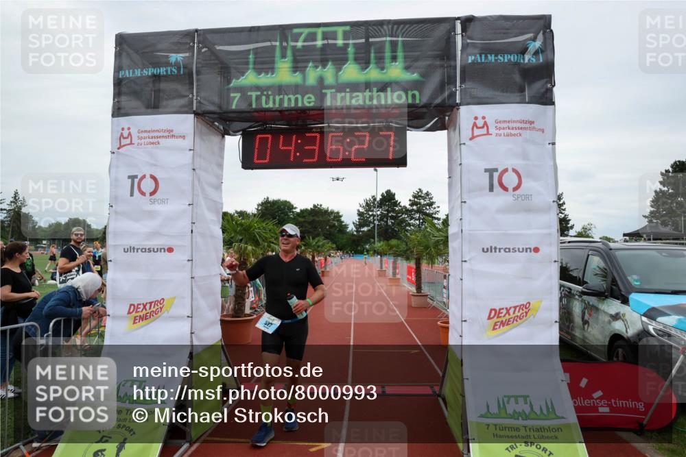 15.06.2025 - 7 Türme Triathlon Michael Strokosch http://msf.ph/oto/8000993 15.06.2025 14:36:27 Ziel 522 meine-sportfotos.de