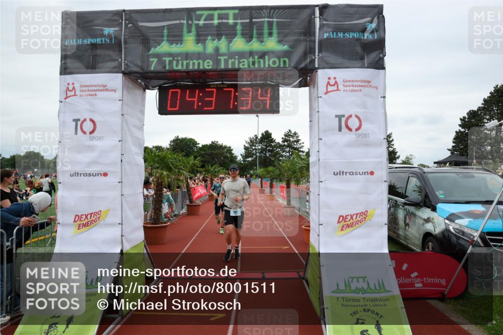 15.06.2025 - 7 Türme Triathlon Michael Strokosch http://msf.ph/oto/8001511 15.06.2025 14:37:34 Ziel 386, 585 meine-sportfotos.de