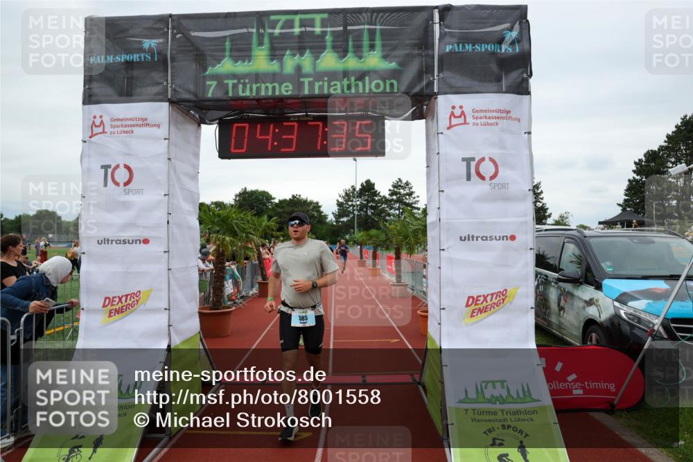 15.06.2025 - 7 Türme Triathlon Michael Strokosch http://msf.ph/oto/8001558 15.06.2025 14:37:35 Ziel 386, 585 meine-sportfotos.de