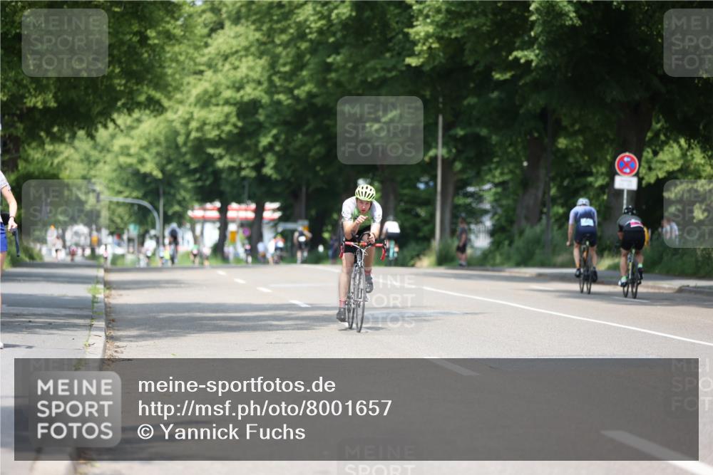 15.06.2025 - 7 Türme Triathlon Yannick Fuchs http://msf.ph/oto/8001657 15.06.2025 12:29:03 Radfahren  meine-sportfotos.de