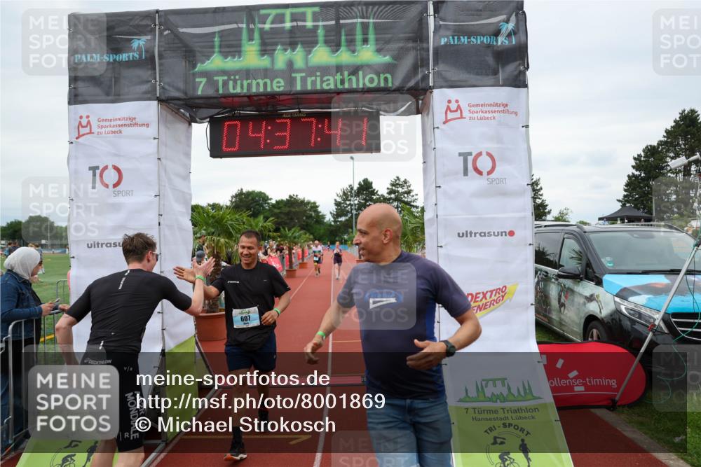 15.06.2025 - 7 Türme Triathlon Michael Strokosch http://msf.ph/oto/8001869 15.06.2025 14:37:41 Ziel 386, 585, 607, 1170 meine-sportfotos.de