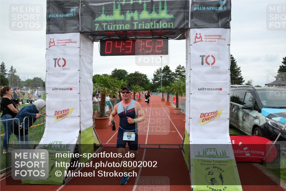 15.06.2025 - 7 Türme Triathlon Michael Strokosch http://msf.ph/oto/8002002 15.06.2025 14:37:52 Ziel 353, 440, 662, 1170 meine-sportfotos.de