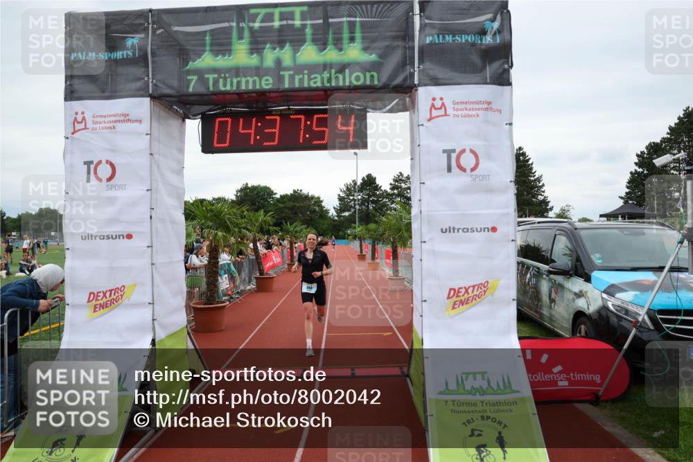 15.06.2025 - 7 Türme Triathlon Michael Strokosch http://msf.ph/oto/8002042 15.06.2025 14:37:54 Ziel 353, 440, 662 meine-sportfotos.de
