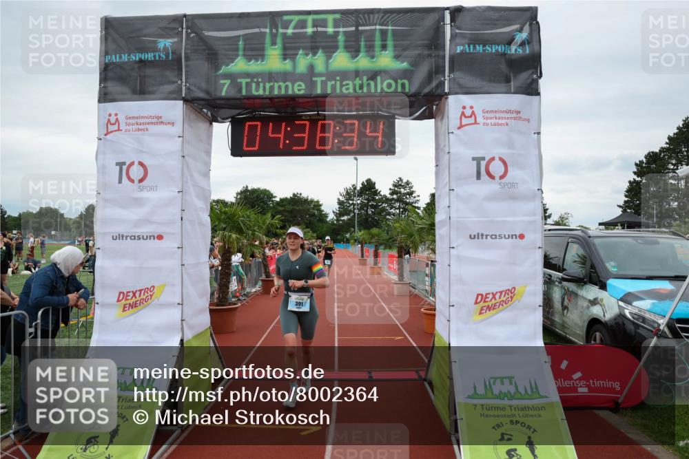15.06.2025 - 7 Türme Triathlon Michael Strokosch http://msf.ph/oto/8002364 15.06.2025 14:38:34 Ziel 391, 441, 564 meine-sportfotos.de