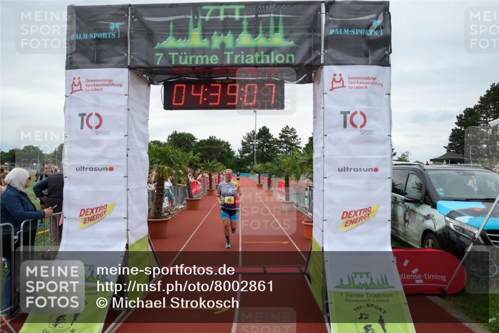 15.06.2025 - 7 Türme Triathlon Michael Strokosch http://msf.ph/oto/8002861 15.06.2025 14:39:07 Ziel 765 meine-sportfotos.de