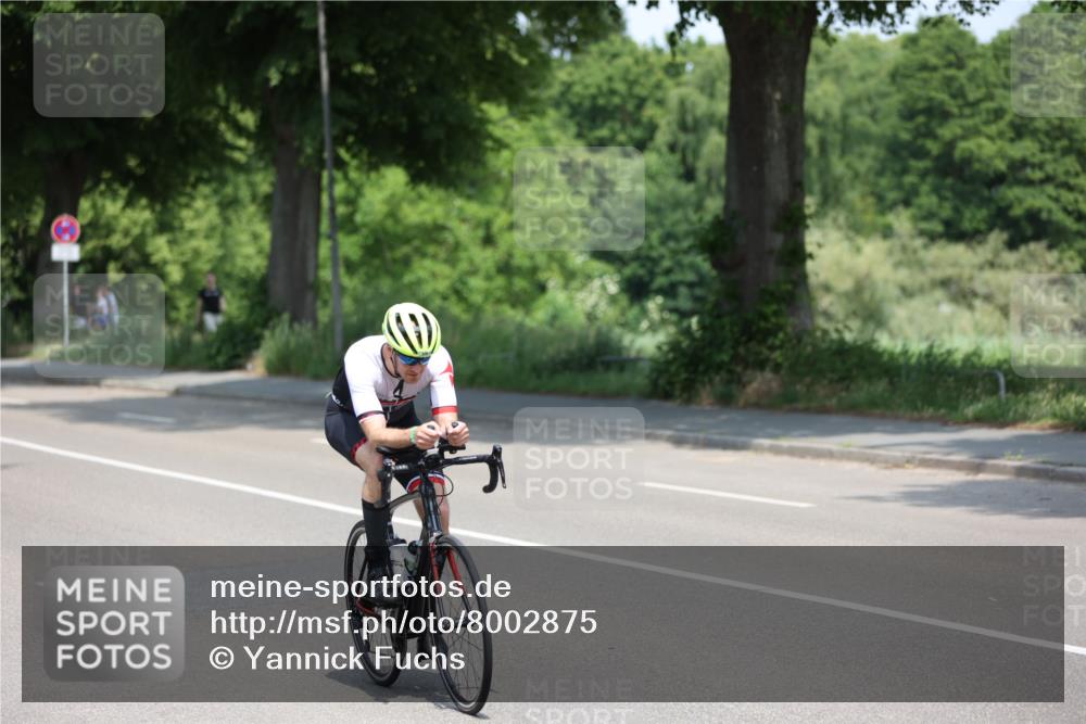 15.06.2025 - 7 Türme Triathlon Yannick Fuchs http://msf.ph/oto/8002875 15.06.2025 12:30:57 Radfahren 286, 320 meine-sportfotos.de