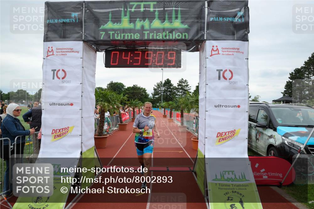15.06.2025 - 7 Türme Triathlon Michael Strokosch http://msf.ph/oto/8002893 15.06.2025 14:39:08 Ziel 765 meine-sportfotos.de