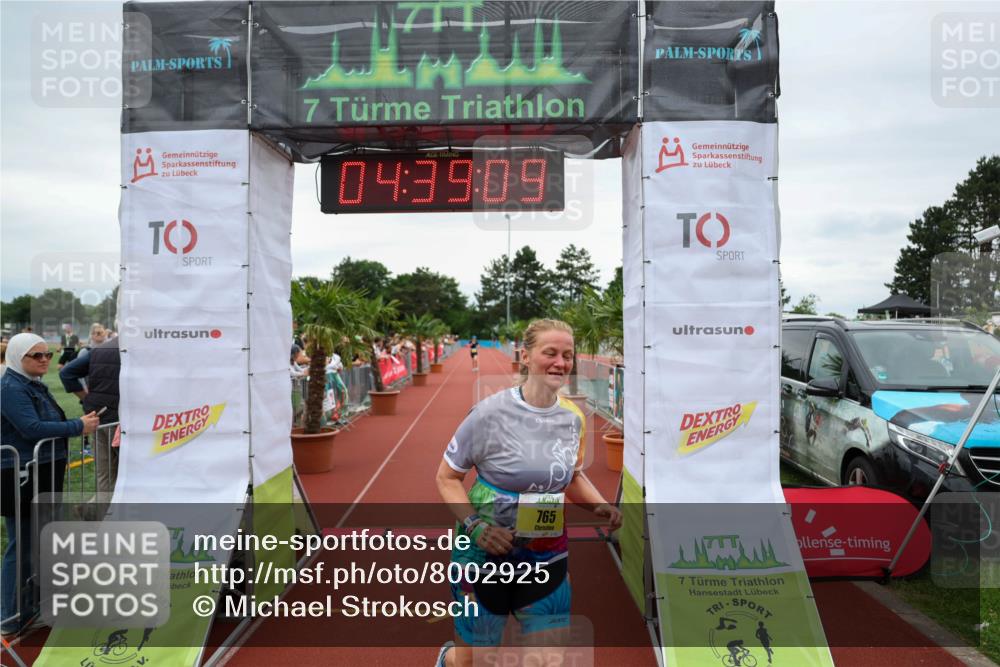 15.06.2025 - 7 Türme Triathlon Michael Strokosch http://msf.ph/oto/8002925 15.06.2025 14:39:09 Ziel 765 meine-sportfotos.de