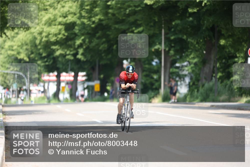 15.06.2025 - 7 Türme Triathlon Yannick Fuchs http://msf.ph/oto/8003448 15.06.2025 12:33:33 Radfahren  meine-sportfotos.de