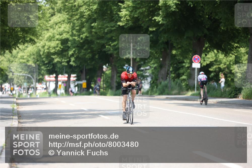 15.06.2025 - 7 Türme Triathlon Yannick Fuchs http://msf.ph/oto/8003480 15.06.2025 12:33:34 Radfahren  meine-sportfotos.de