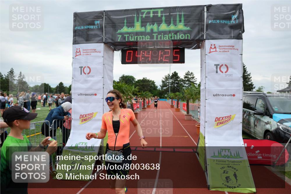 15.06.2025 - 7 Türme Triathlon Michael Strokosch http://msf.ph/oto/8003638 15.06.2025 14:41:25 Ziel 520, 1118 meine-sportfotos.de