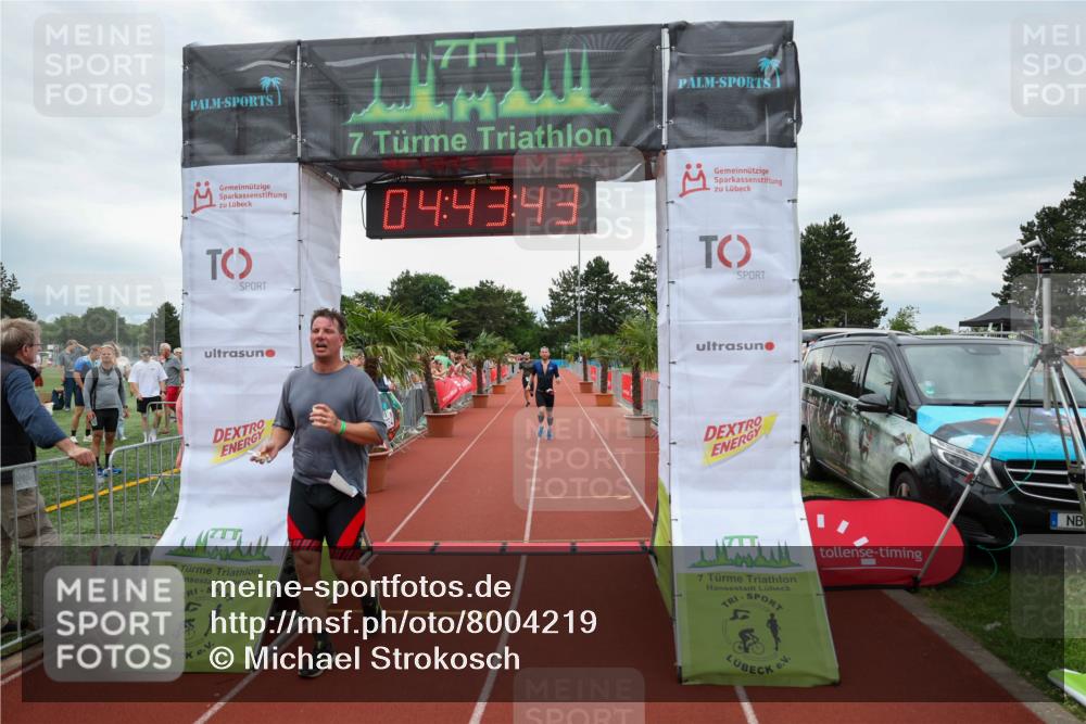 15.06.2025 - 7 Türme Triathlon Michael Strokosch http://msf.ph/oto/8004219 15.06.2025 14:43:42 Ziel 333, 486, 534 meine-sportfotos.de