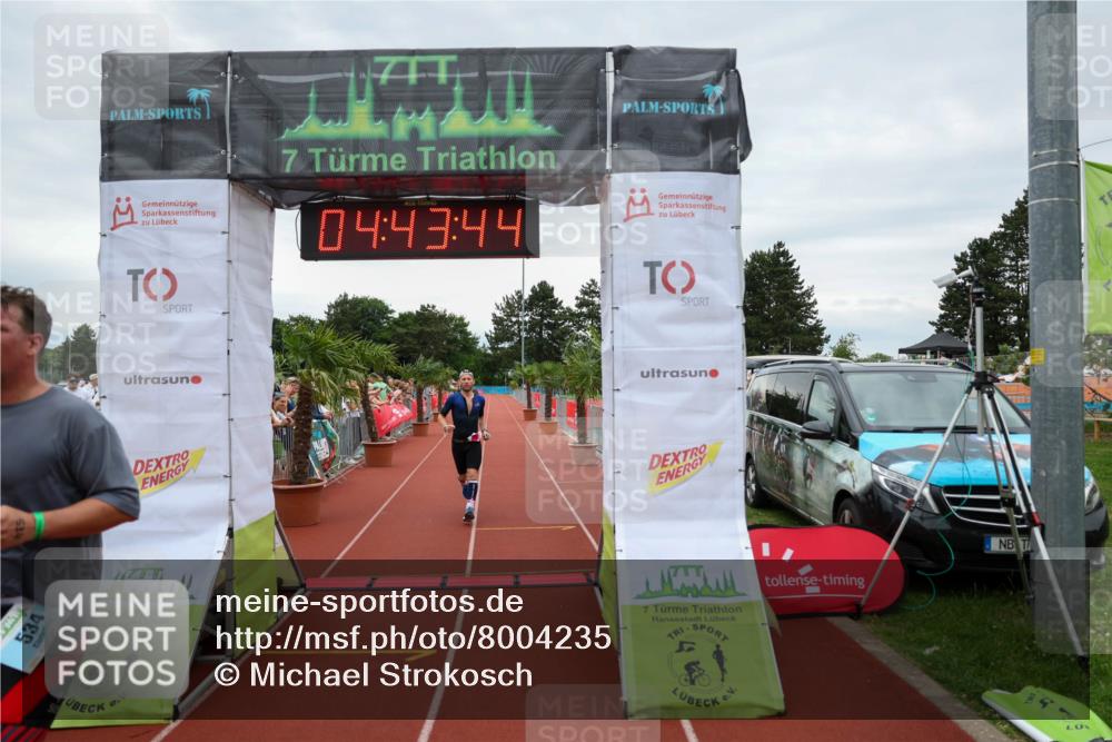 15.06.2025 - 7 Türme Triathlon Michael Strokosch http://msf.ph/oto/8004235 15.06.2025 14:43:44 Ziel 333, 424, 486, 534 meine-sportfotos.de