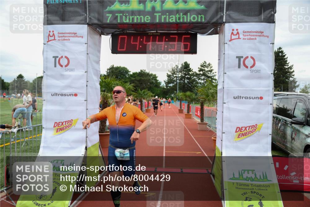 15.06.2025 - 7 Türme Triathlon Michael Strokosch http://msf.ph/oto/8004429 15.06.2025 14:44:36 Ziel 579 meine-sportfotos.de