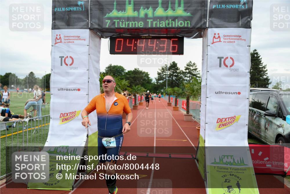 15.06.2025 - 7 Türme Triathlon Michael Strokosch http://msf.ph/oto/8004448 15.06.2025 14:44:36 Ziel 579 meine-sportfotos.de