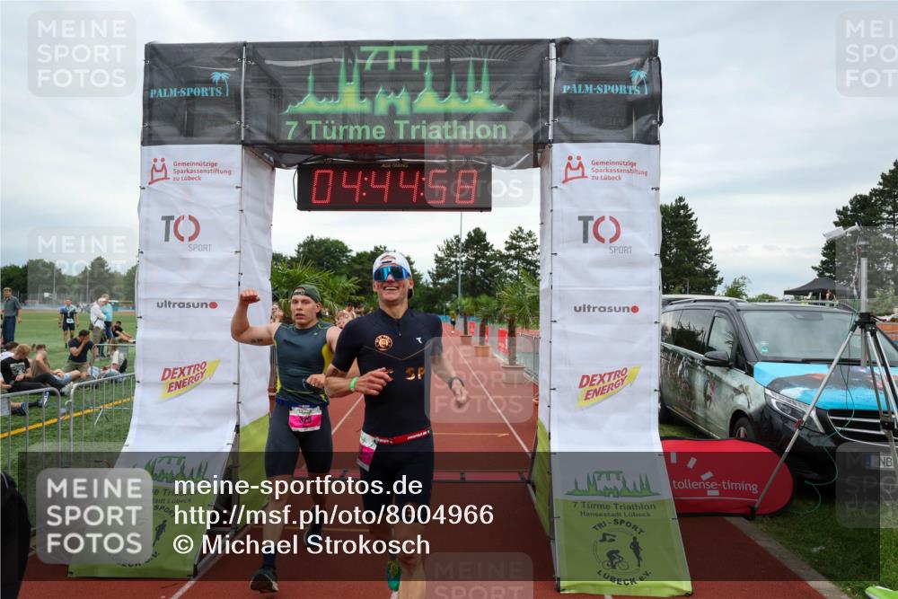 15.06.2025 - 7 Türme Triathlon Michael Strokosch http://msf.ph/oto/8004966 15.06.2025 14:44:58 Ziel 246, 329, 433, 529 meine-sportfotos.de