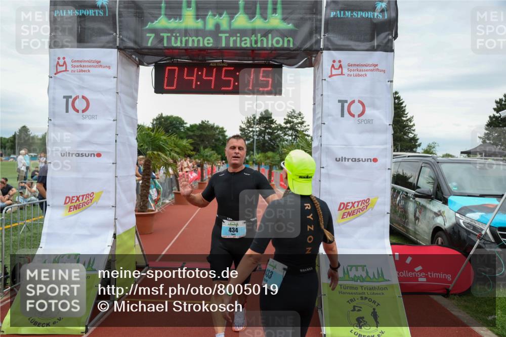 15.06.2025 - 7 Türme Triathlon Michael Strokosch http://msf.ph/oto/8005019 15.06.2025 14:45:15 Ziel 434 meine-sportfotos.de