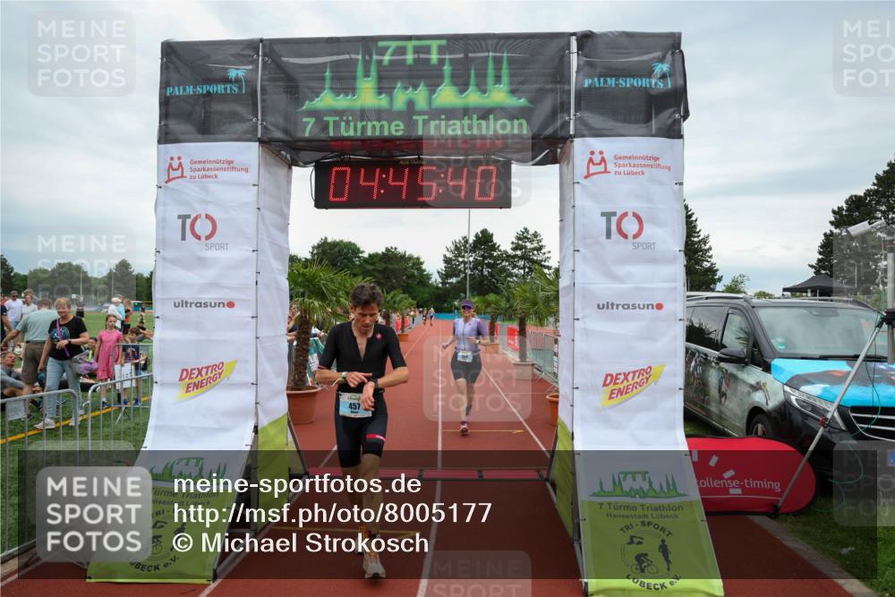 15.06.2025 - 7 Türme Triathlon Michael Strokosch http://msf.ph/oto/8005177 15.06.2025 14:45:39 Ziel 359, 457 meine-sportfotos.de